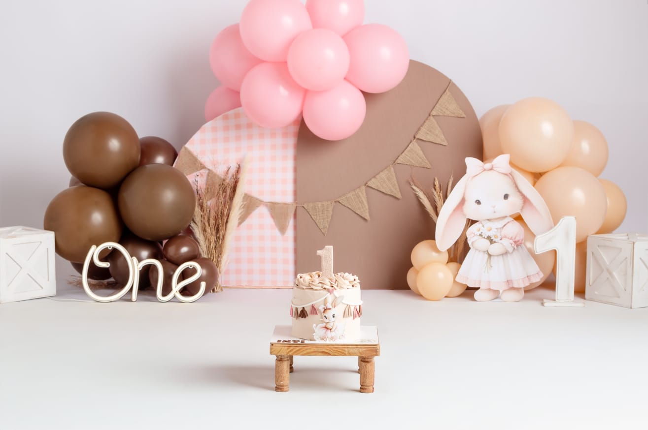 Decoración boho chic del cumpleaños